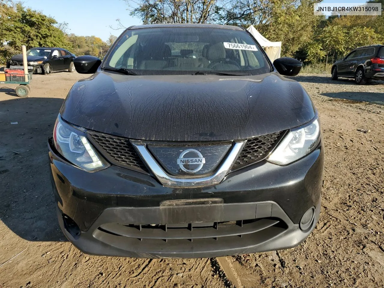 2019 Nissan Rogue Sport S VIN: JN1BJ1CR4KW315098 Lot: 75661904