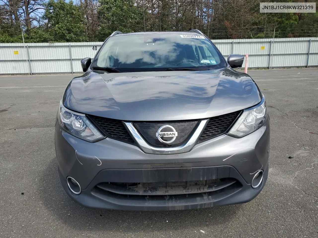 2019 Nissan Rogue Sport S VIN: JN1BJ1CR8KW321339 Lot: 76089214