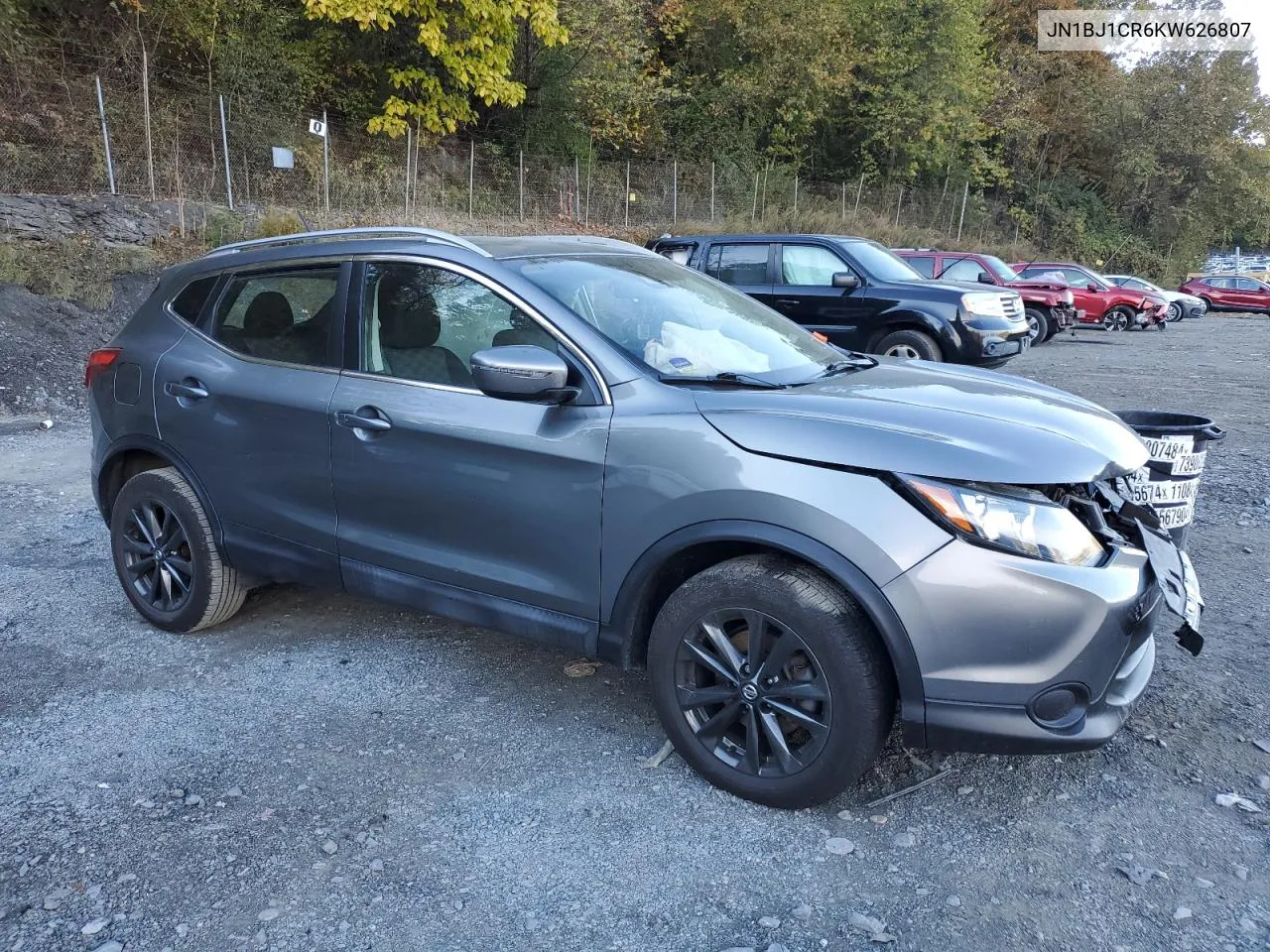 2019 Nissan Rogue Sport S VIN: JN1BJ1CR6KW626807 Lot: 76155024