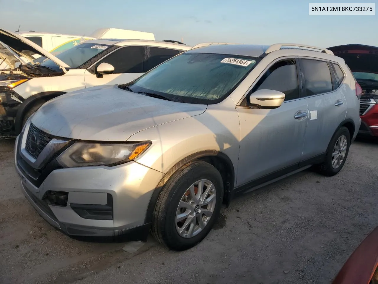 2019 Nissan Rogue S VIN: 5N1AT2MT8KC733275 Lot: 76254964