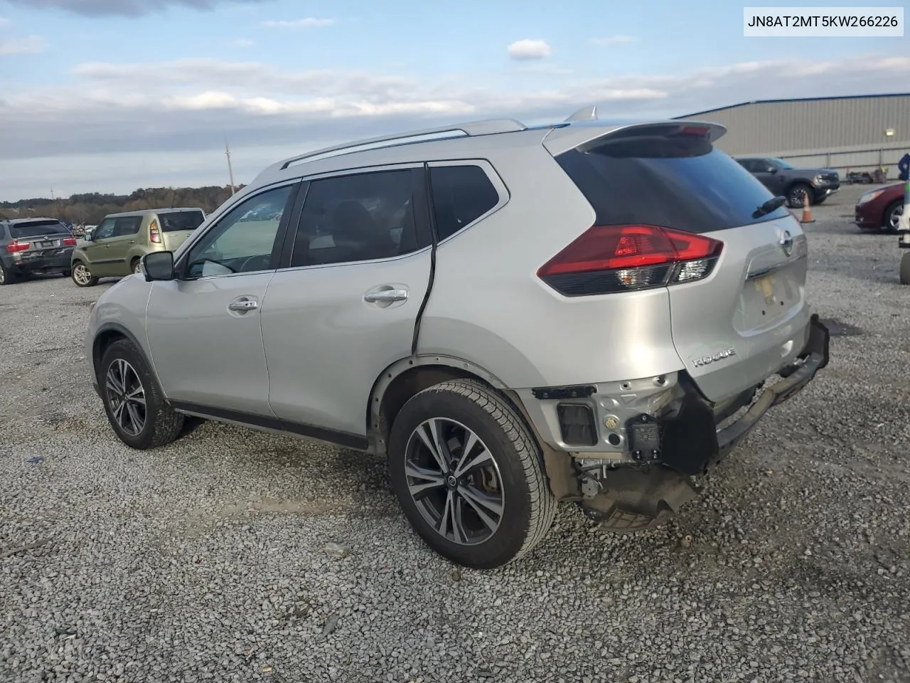 2019 Nissan Rogue S VIN: JN8AT2MT5KW266226 Lot: 76522144