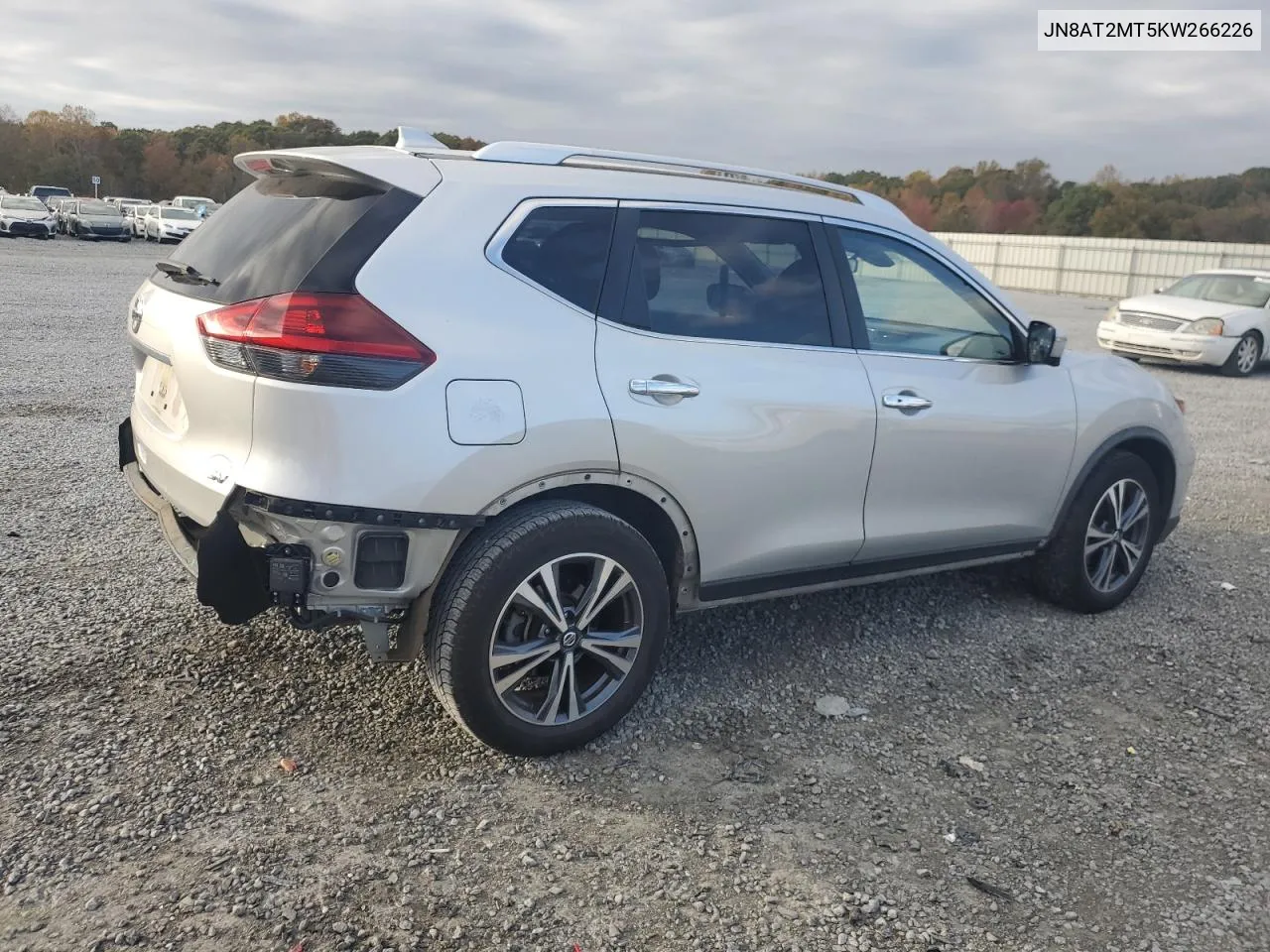 2019 Nissan Rogue S VIN: JN8AT2MT5KW266226 Lot: 76522144