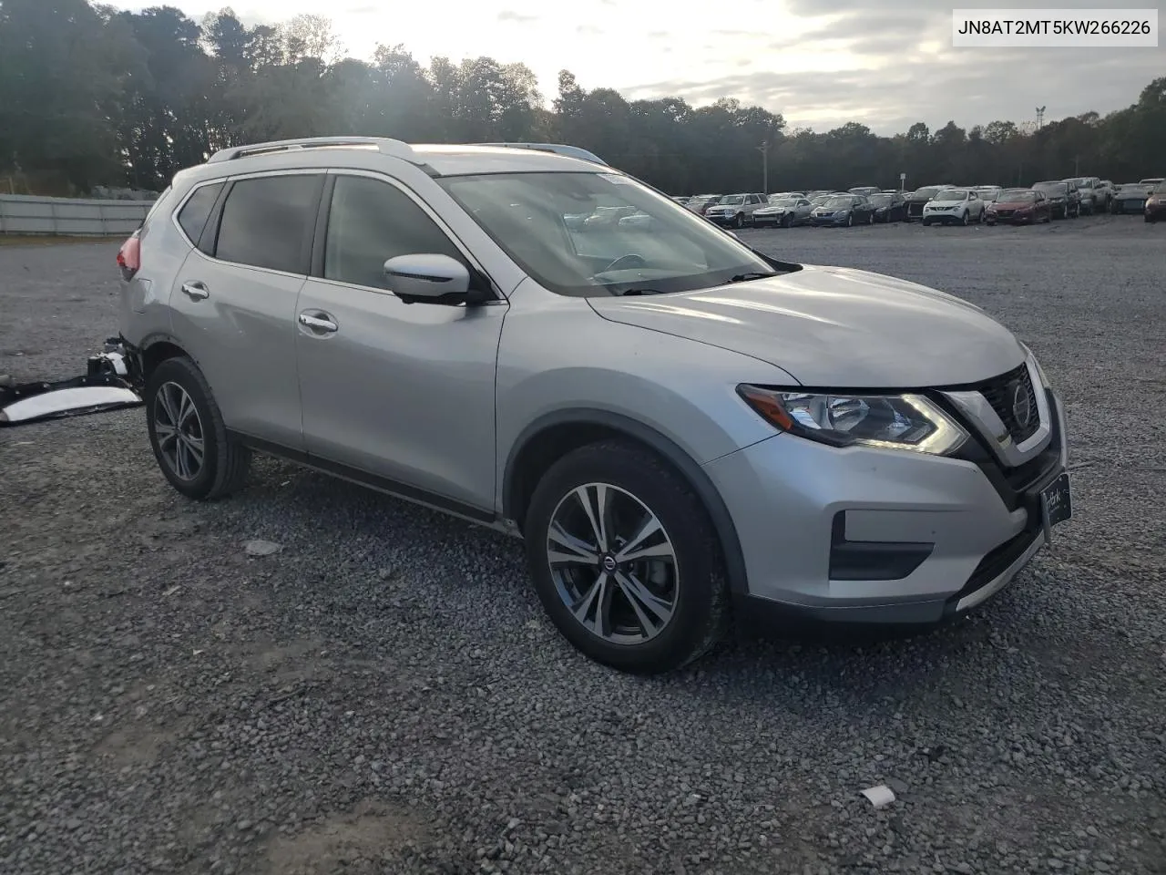 2019 Nissan Rogue S VIN: JN8AT2MT5KW266226 Lot: 76522144