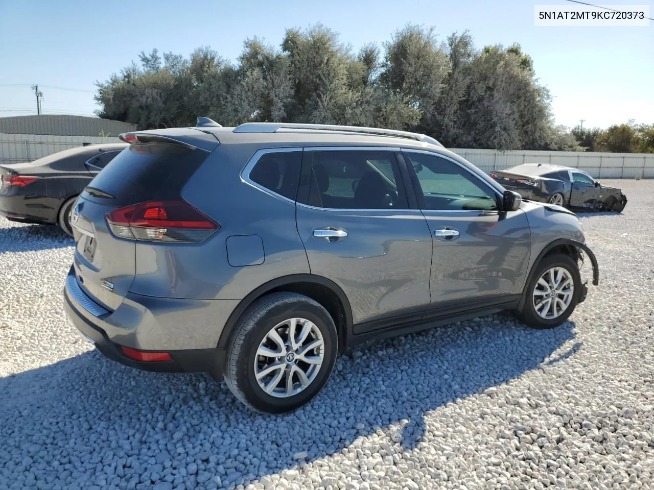 2019 Nissan Rogue S VIN: 5N1AT2MT9KC720373 Lot: 76812804