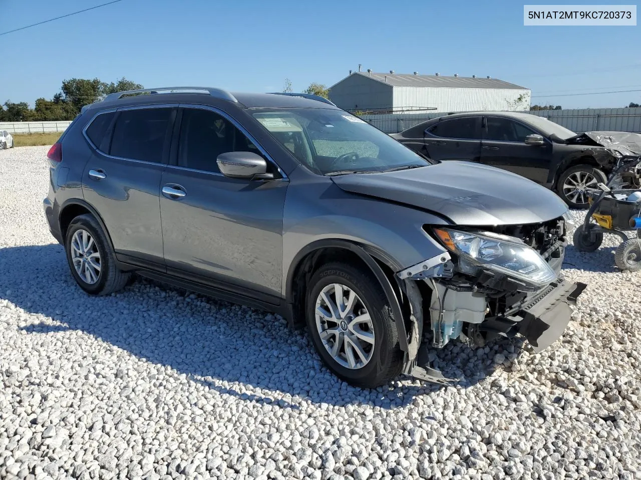 2019 Nissan Rogue S VIN: 5N1AT2MT9KC720373 Lot: 76812804