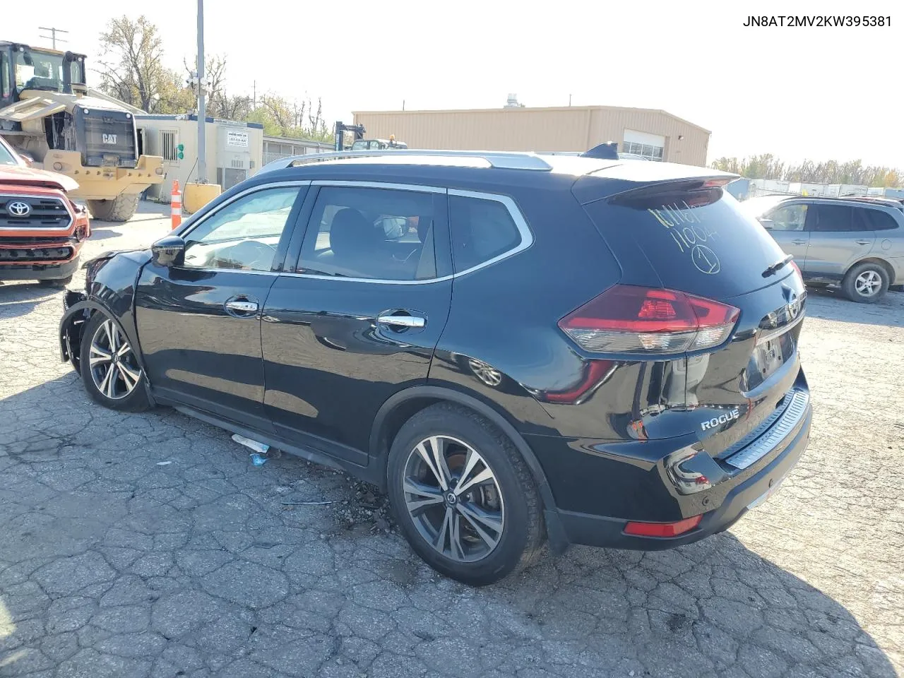 2019 Nissan Rogue S VIN: JN8AT2MV2KW395381 Lot: 76830014