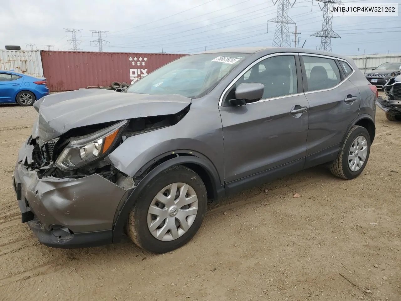 2019 Nissan Rogue Sport S VIN: JN1BJ1CP4KW521262 Lot: 76861824