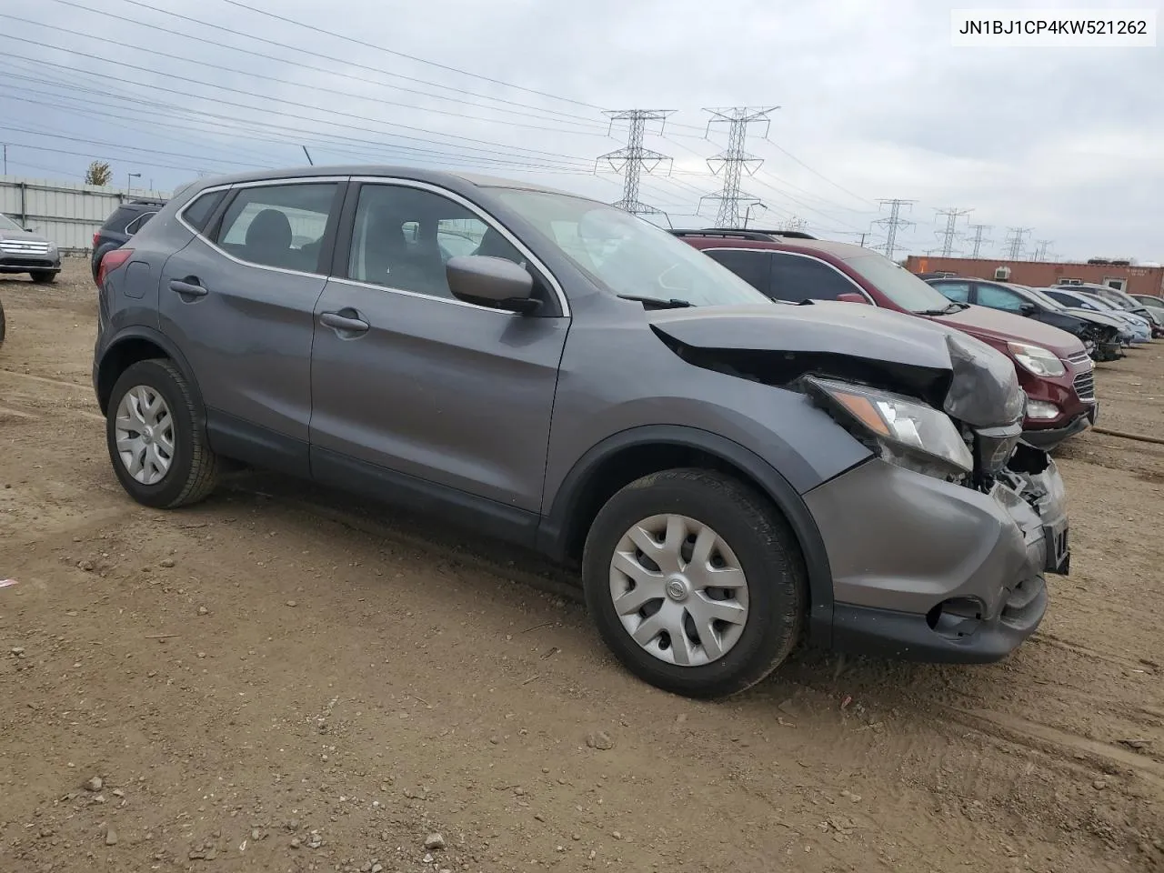 2019 Nissan Rogue Sport S VIN: JN1BJ1CP4KW521262 Lot: 76861824