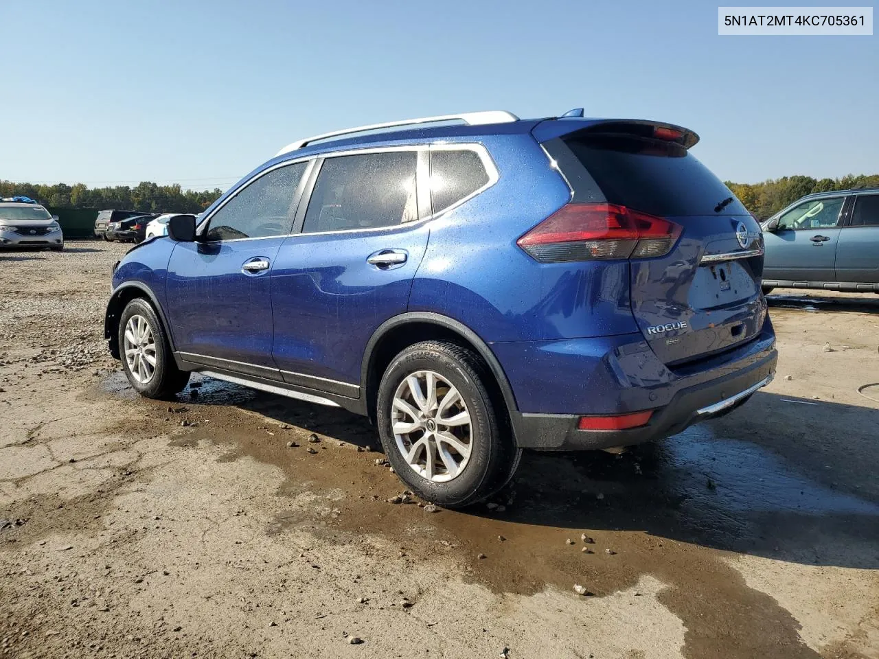 2019 Nissan Rogue S VIN: 5N1AT2MT4KC705361 Lot: 76929374