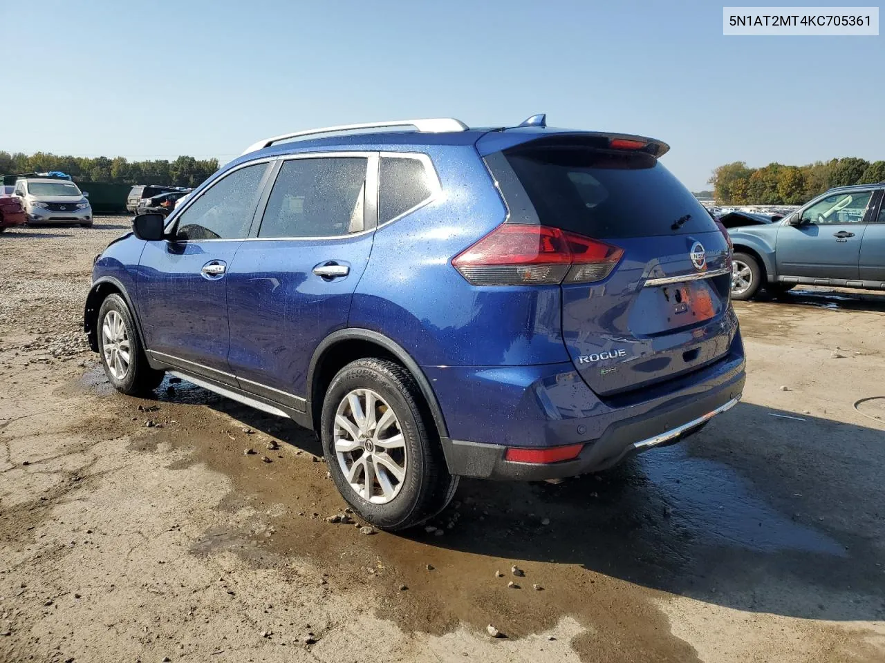 2019 Nissan Rogue S VIN: 5N1AT2MT4KC705361 Lot: 76929374