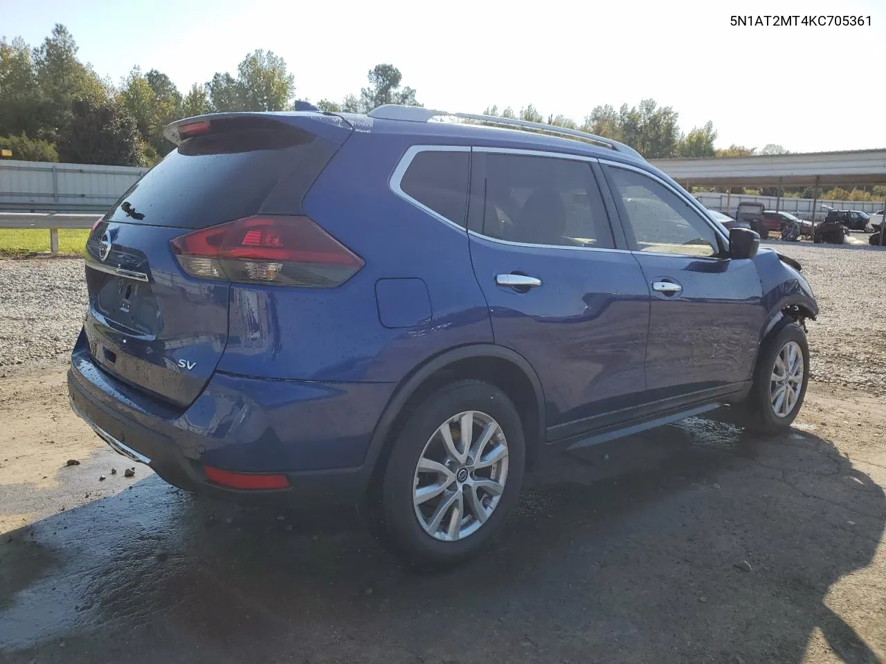 2019 Nissan Rogue S VIN: 5N1AT2MT4KC705361 Lot: 76929374