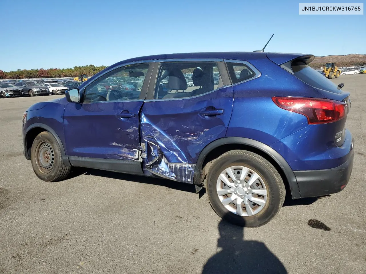 2019 Nissan Rogue Sport S VIN: JN1BJ1CR0KW316765 Lot: 76958994