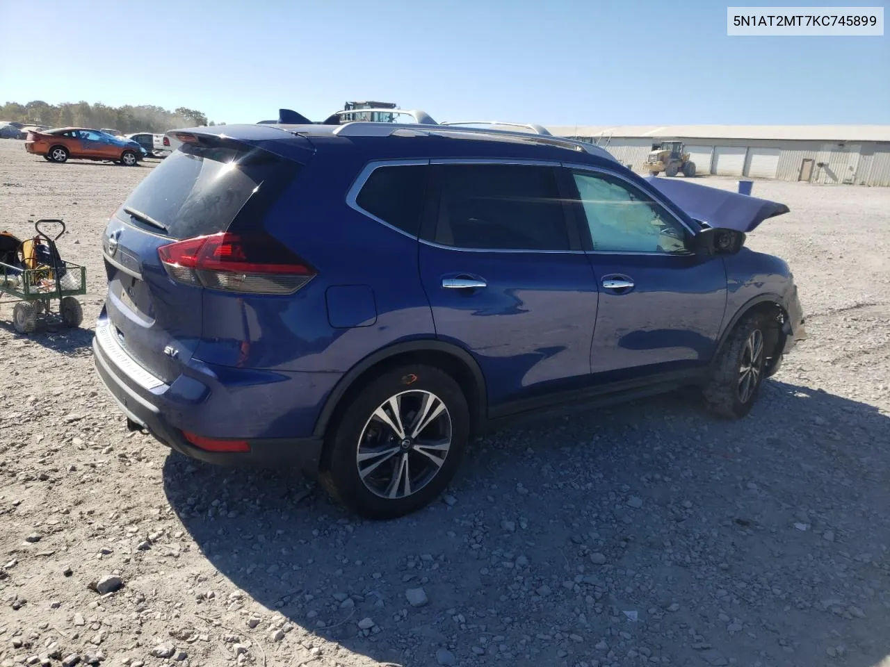 2019 Nissan Rogue S VIN: 5N1AT2MT7KC745899 Lot: 77092454