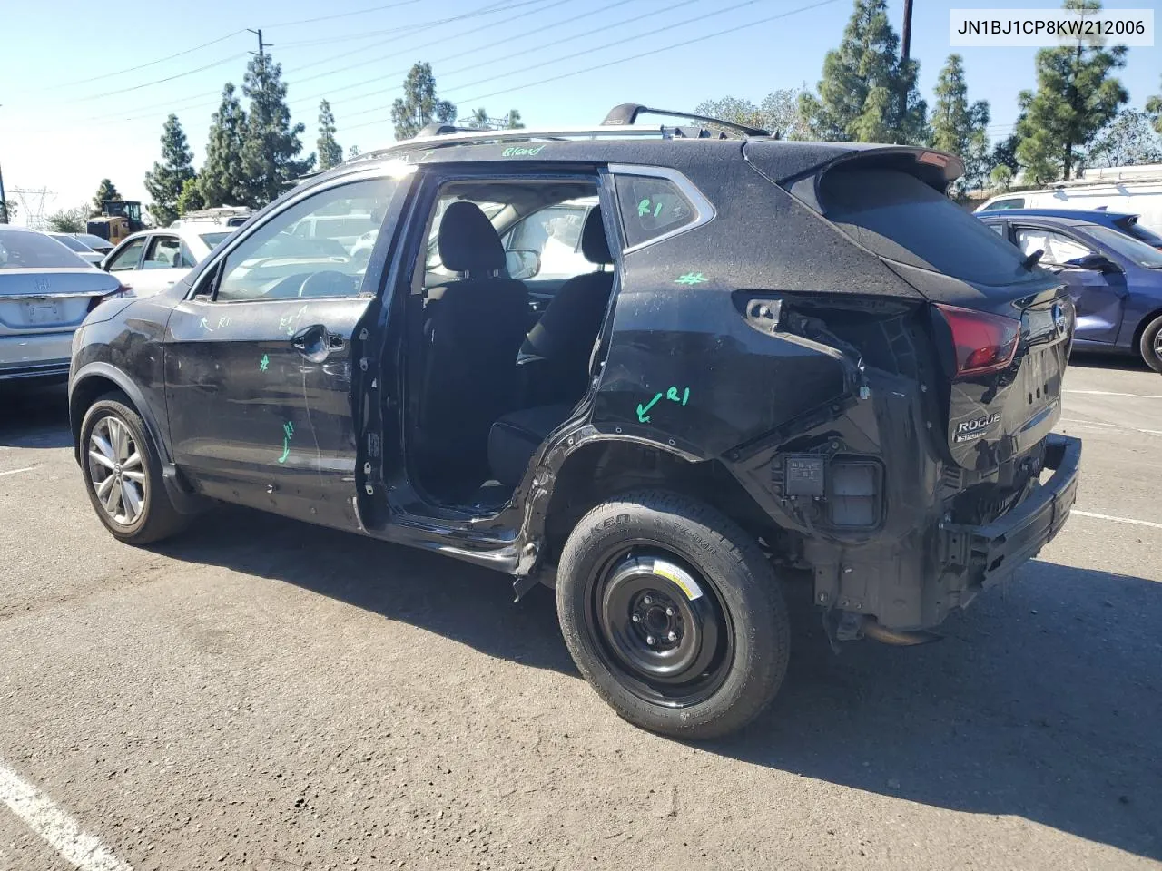 2019 Nissan Rogue Sport S VIN: JN1BJ1CP8KW212006 Lot: 77296424