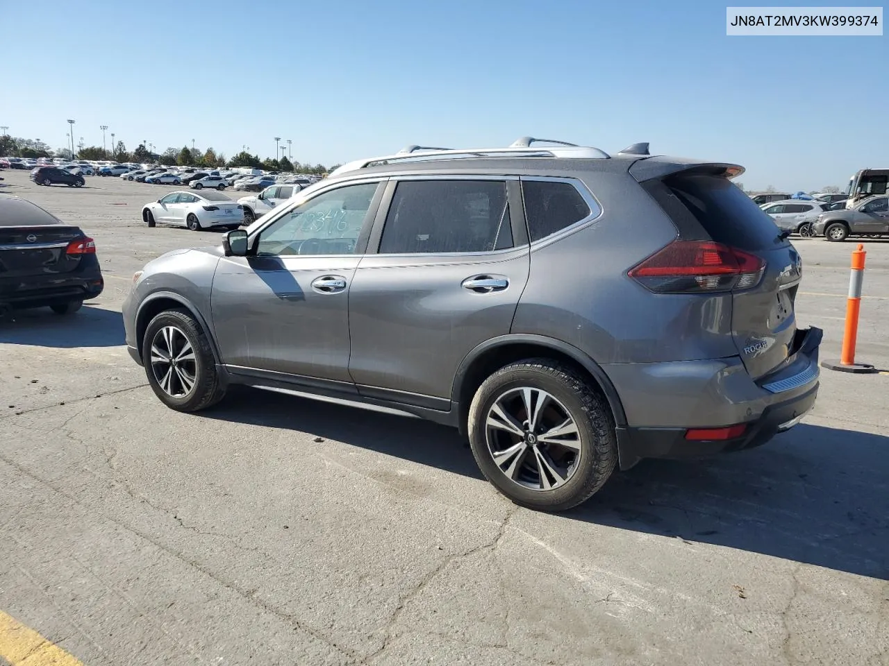 2019 Nissan Rogue S VIN: JN8AT2MV3KW399374 Lot: 77489764