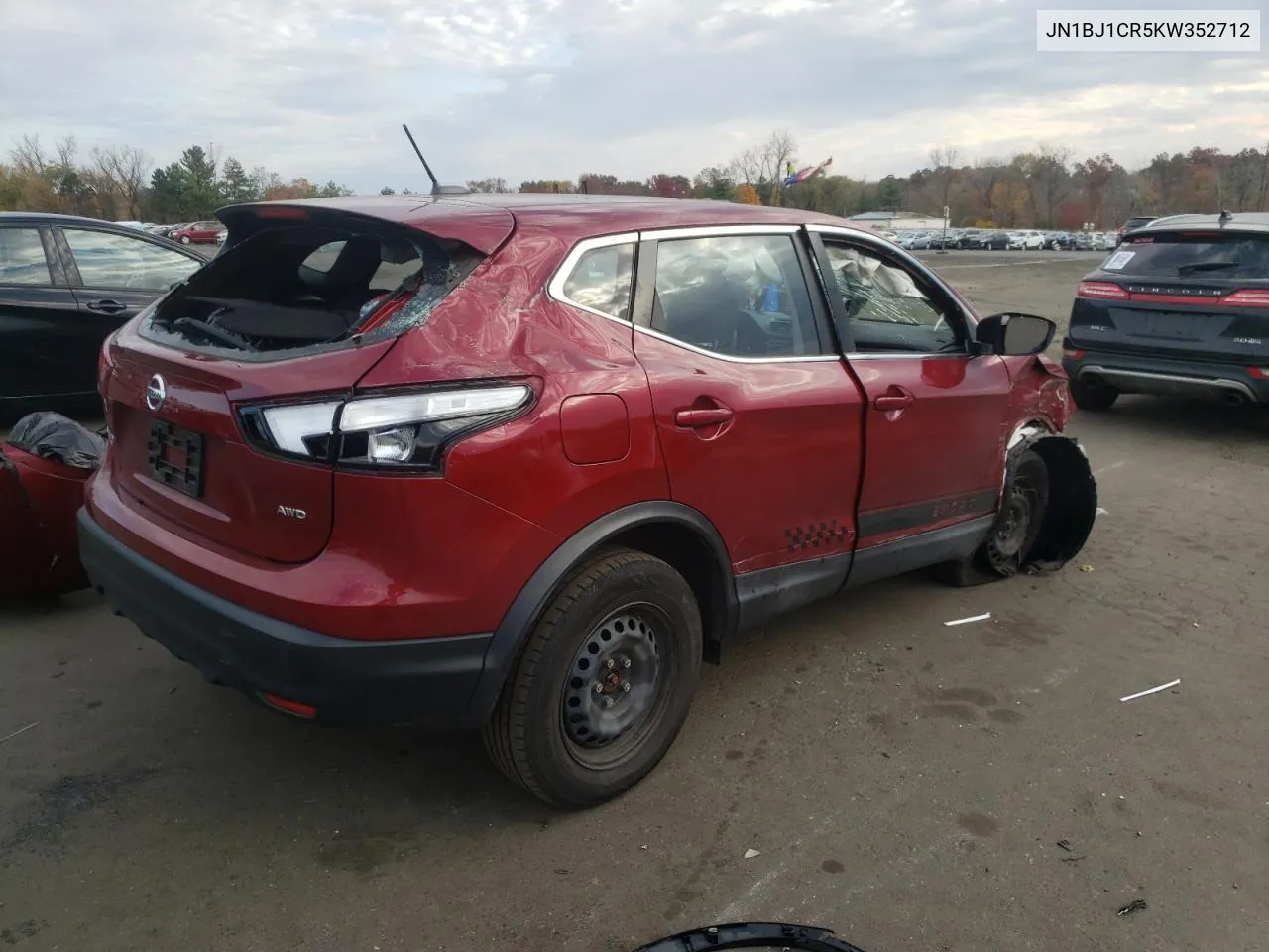 2019 Nissan Rogue Sport S VIN: JN1BJ1CR5KW352712 Lot: 77586084