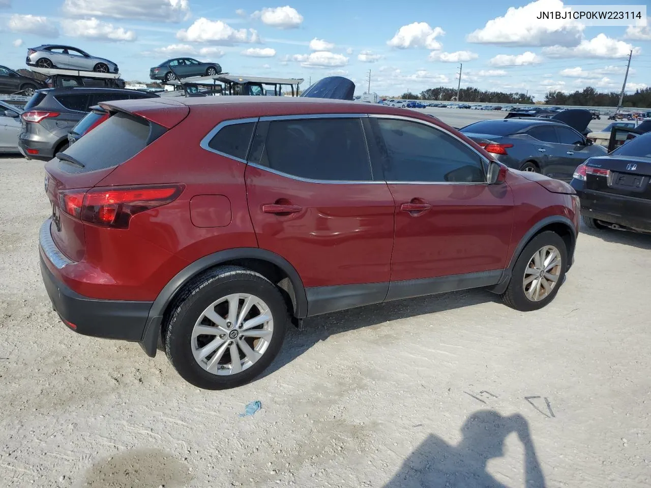 JN1BJ1CP0KW223114 2019 Nissan Rogue Sport S