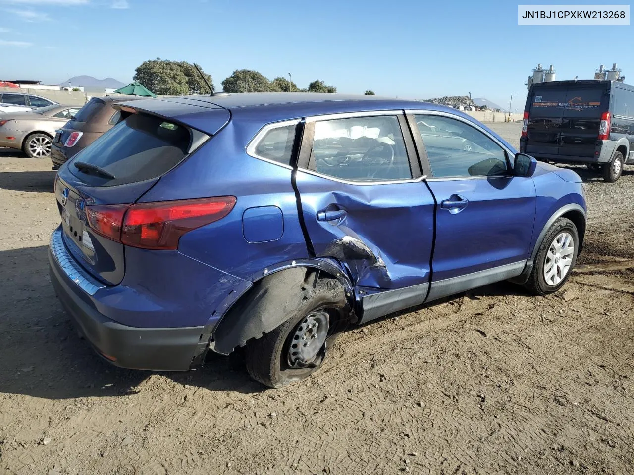 2019 Nissan Rogue Sport S VIN: JN1BJ1CPXKW213268 Lot: 77678874