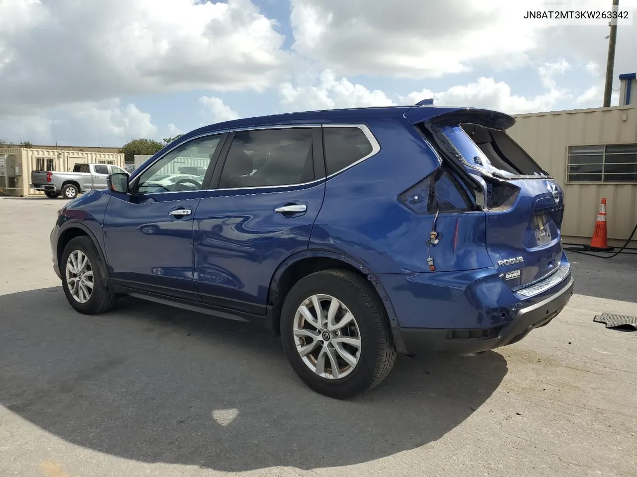 2019 Nissan Rogue S VIN: JN8AT2MT3KW263342 Lot: 78055094