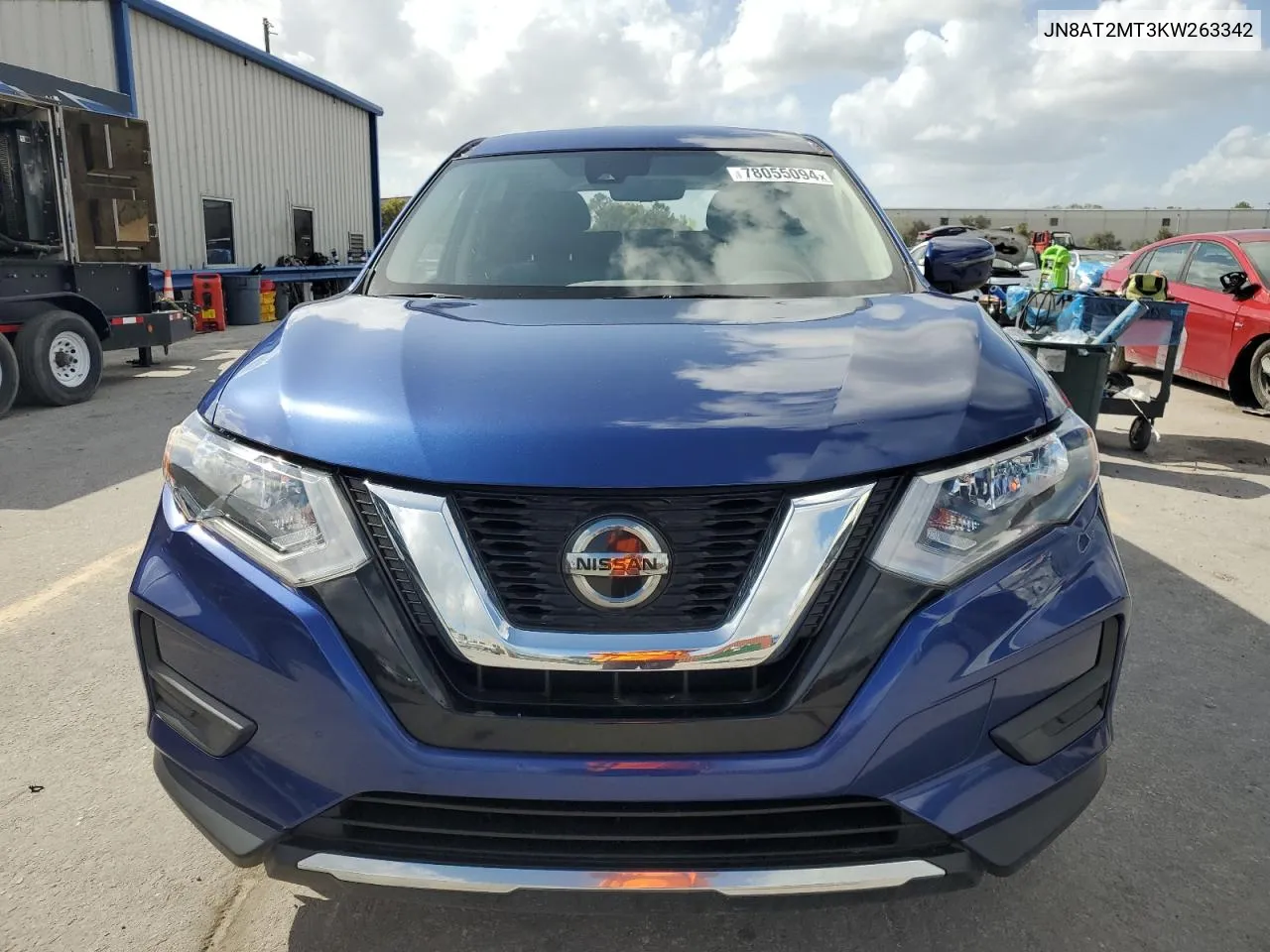 2019 Nissan Rogue S VIN: JN8AT2MT3KW263342 Lot: 78055094