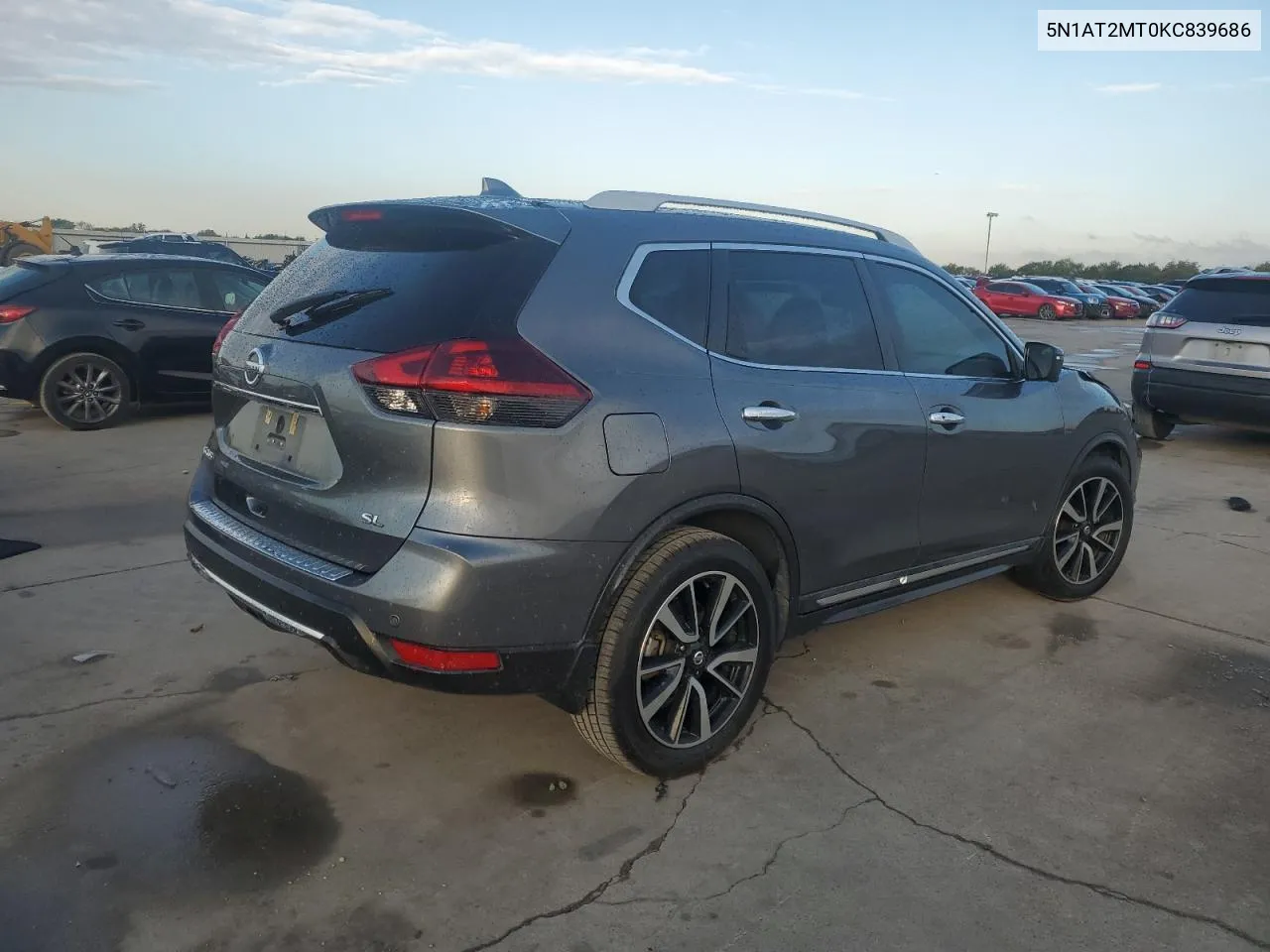 2019 Nissan Rogue S VIN: 5N1AT2MT0KC839686 Lot: 78409754