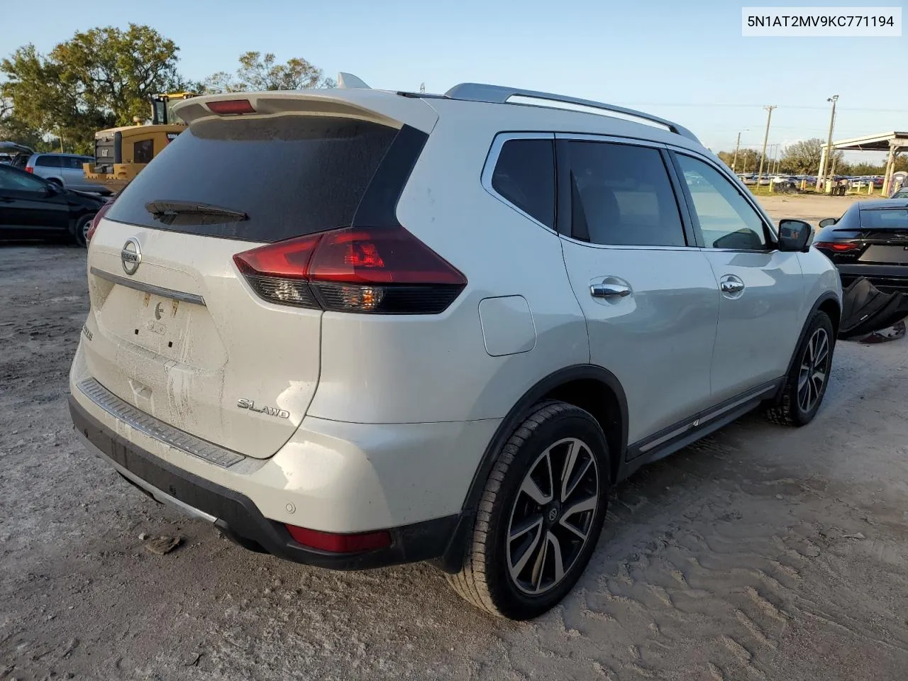 2019 Nissan Rogue S VIN: 5N1AT2MV9KC771194 Lot: 78583534