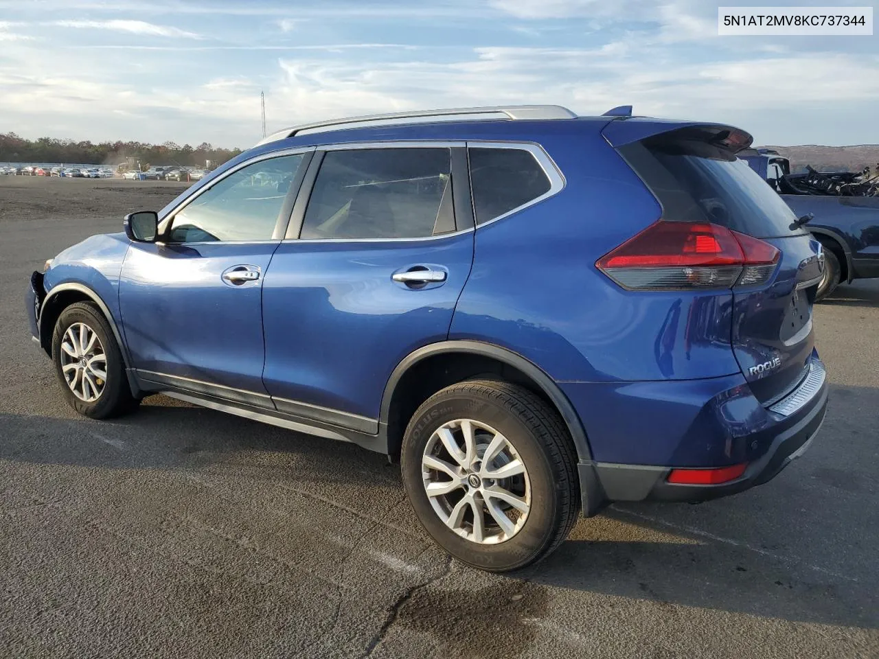 2019 Nissan Rogue S VIN: 5N1AT2MV8KC737344 Lot: 78951464