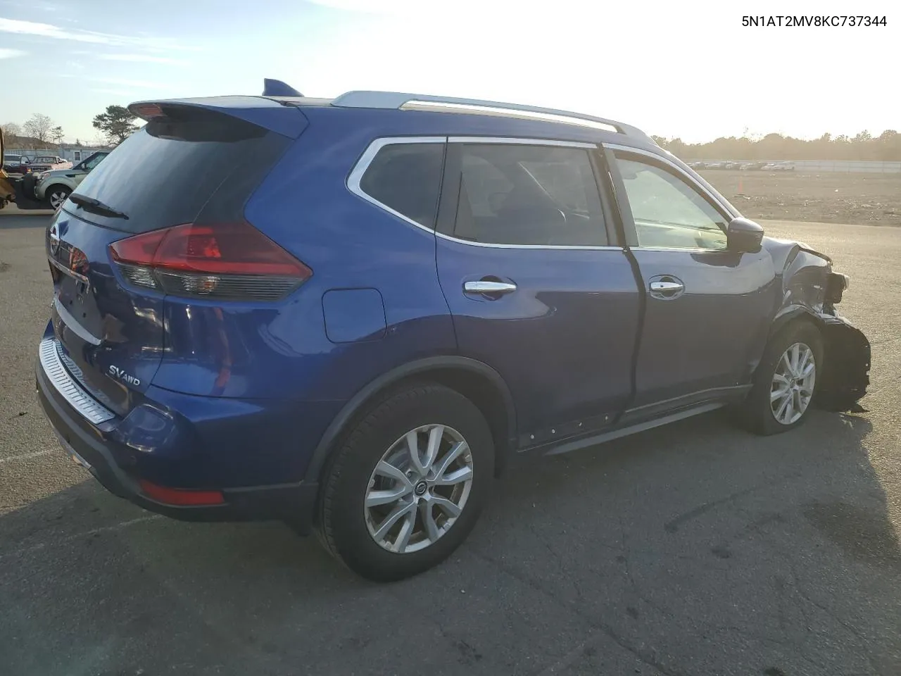 2019 Nissan Rogue S VIN: 5N1AT2MV8KC737344 Lot: 78951464