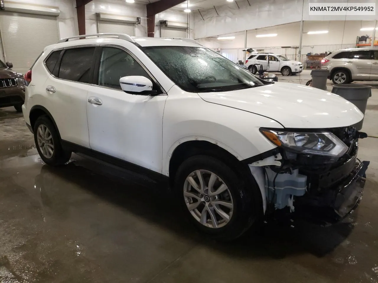 2019 Nissan Rogue S VIN: KNMAT2MV4KP549952 Lot: 79253614