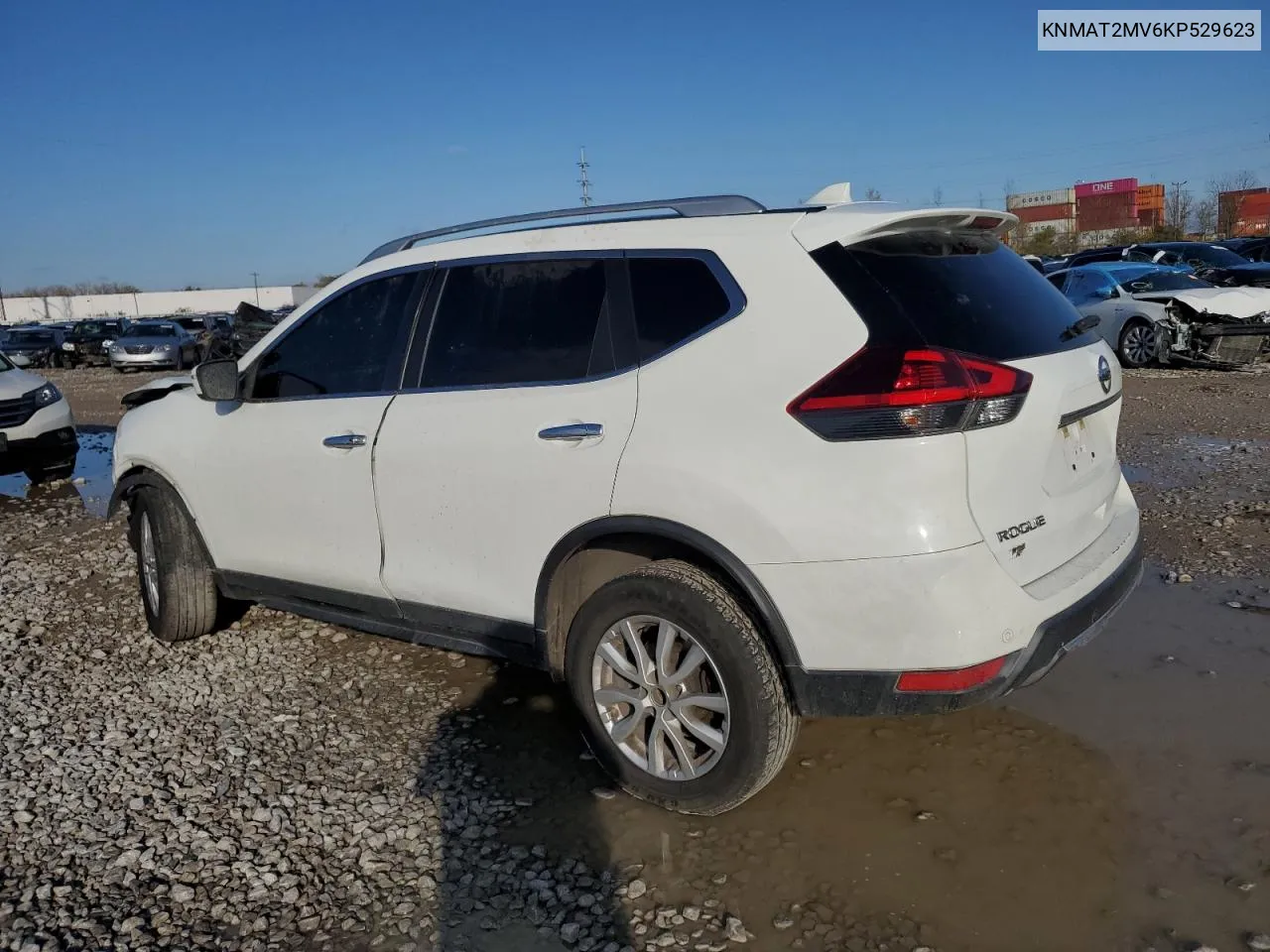 2019 Nissan Rogue S VIN: KNMAT2MV6KP529623 Lot: 79315574