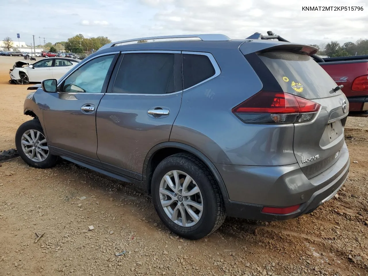 2019 Nissan Rogue S VIN: KNMAT2MT2KP515796 Lot: 79330424