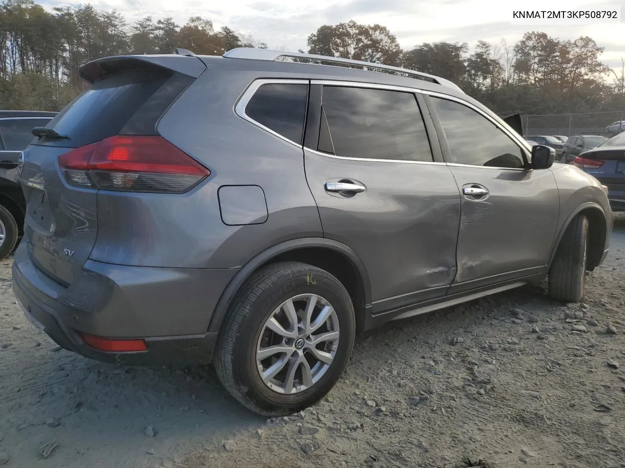 2019 Nissan Rogue S VIN: KNMAT2MT3KP508792 Lot: 79514374