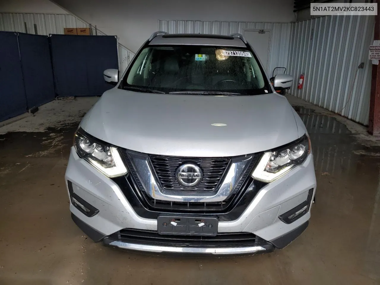 2019 Nissan Rogue S VIN: 5N1AT2MV2KC823443 Lot: 79713594