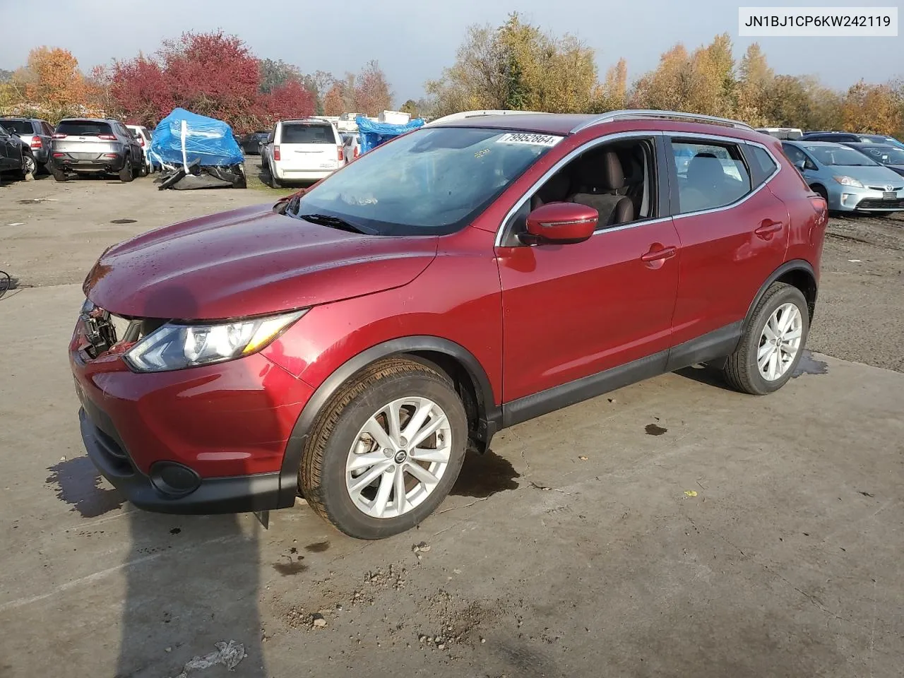 2019 Nissan Rogue Sport S VIN: JN1BJ1CP6KW242119 Lot: 79952864