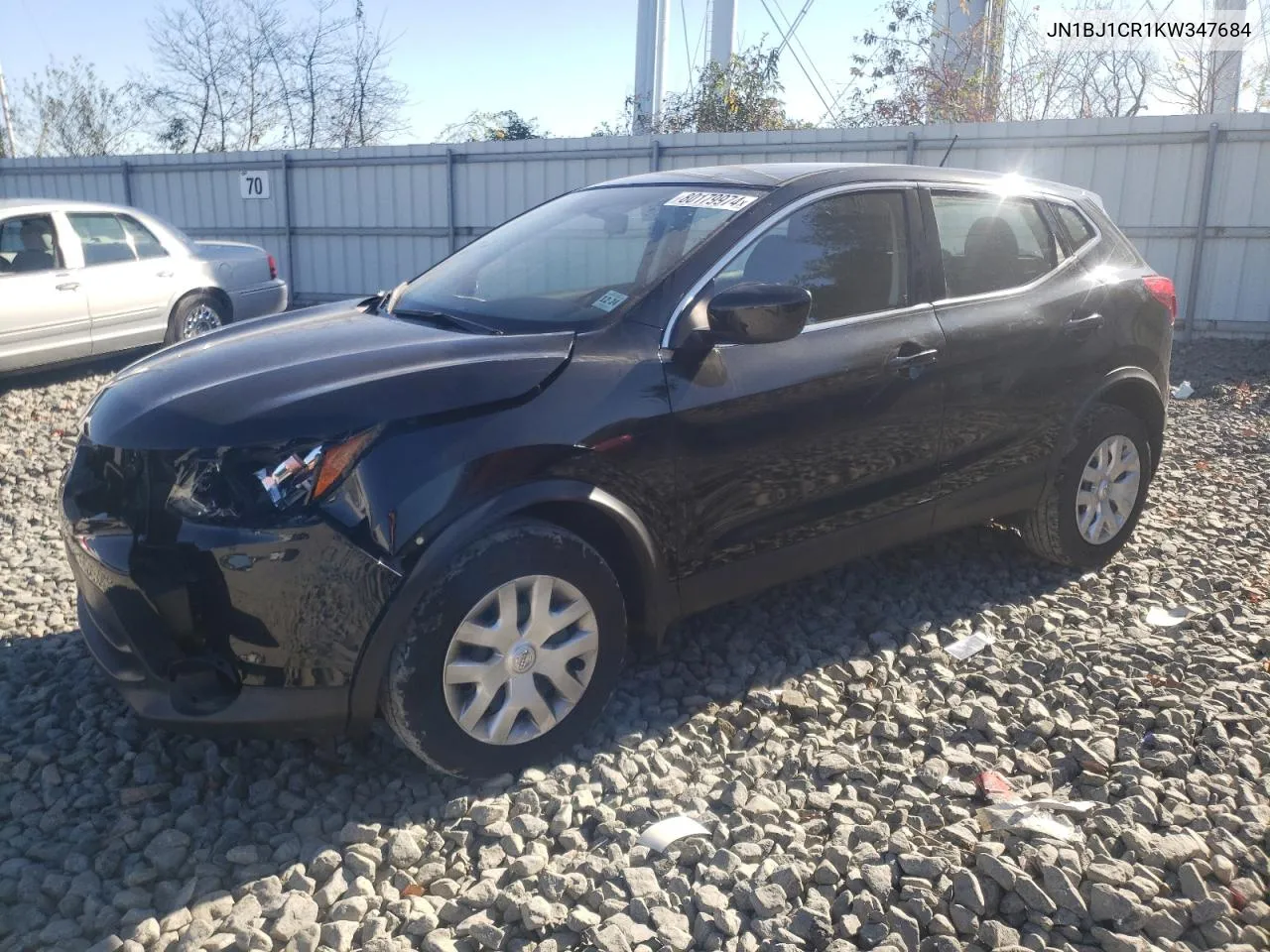 2019 Nissan Rogue Sport S VIN: JN1BJ1CR1KW347684 Lot: 80179974