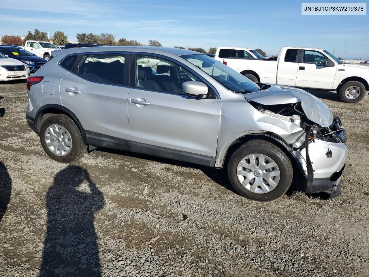 2019 Nissan Rogue Sport S VIN: JN1BJ1CP3KW219378 Lot: 80539564