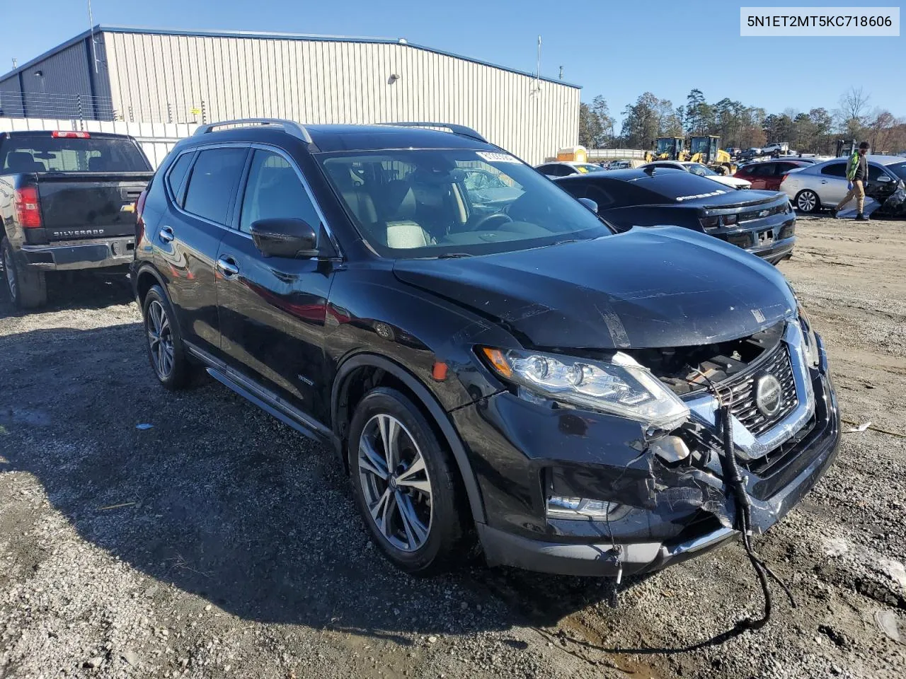 2019 Nissan Rogue Sv Hybrid VIN: 5N1ET2MT5KC718606 Lot: 81223084