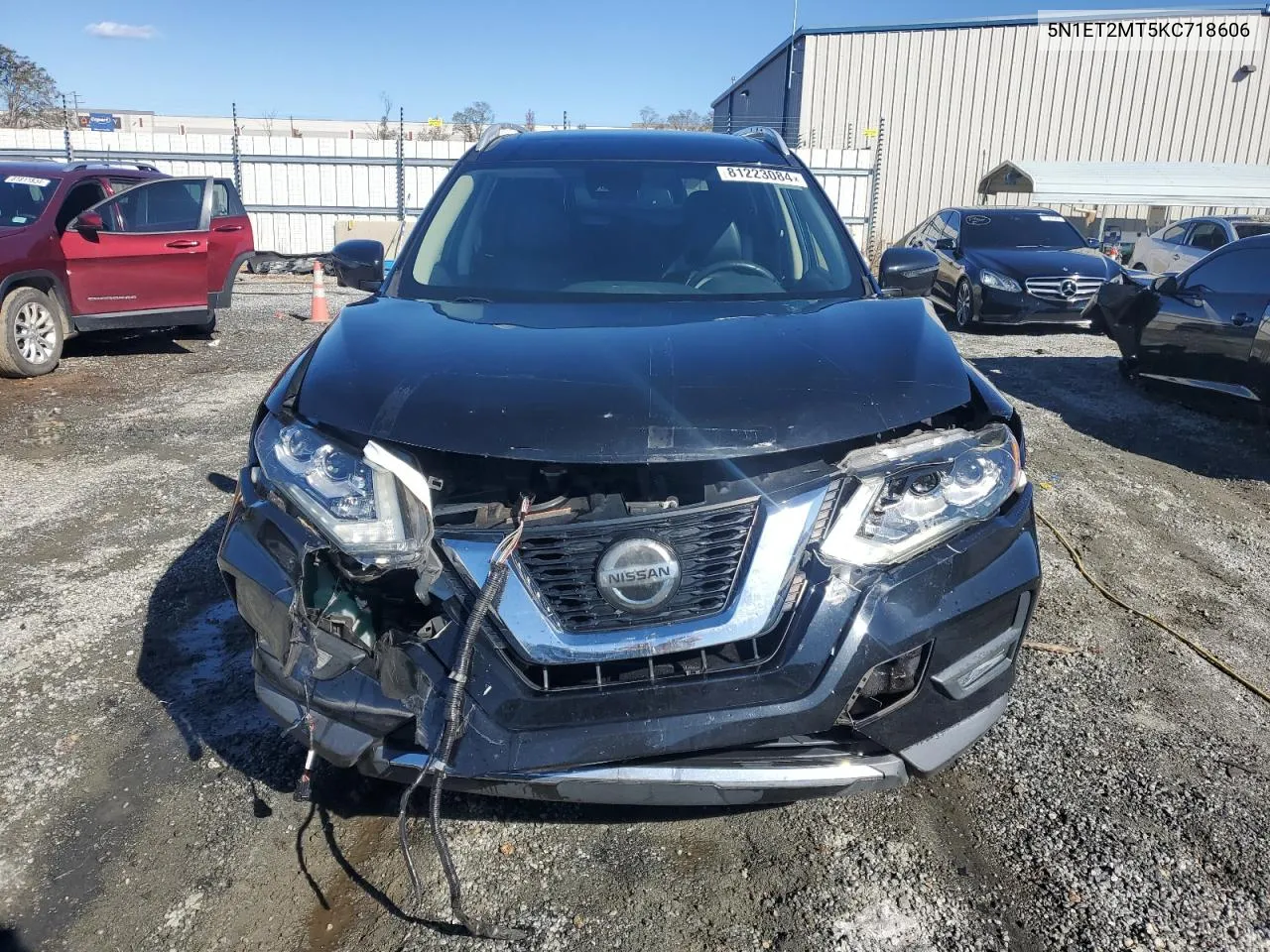 2019 Nissan Rogue Sv Hybrid VIN: 5N1ET2MT5KC718606 Lot: 81223084