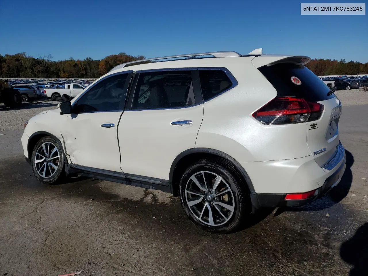 2019 Nissan Rogue S VIN: 5N1AT2MT7KC783245 Lot: 81482824