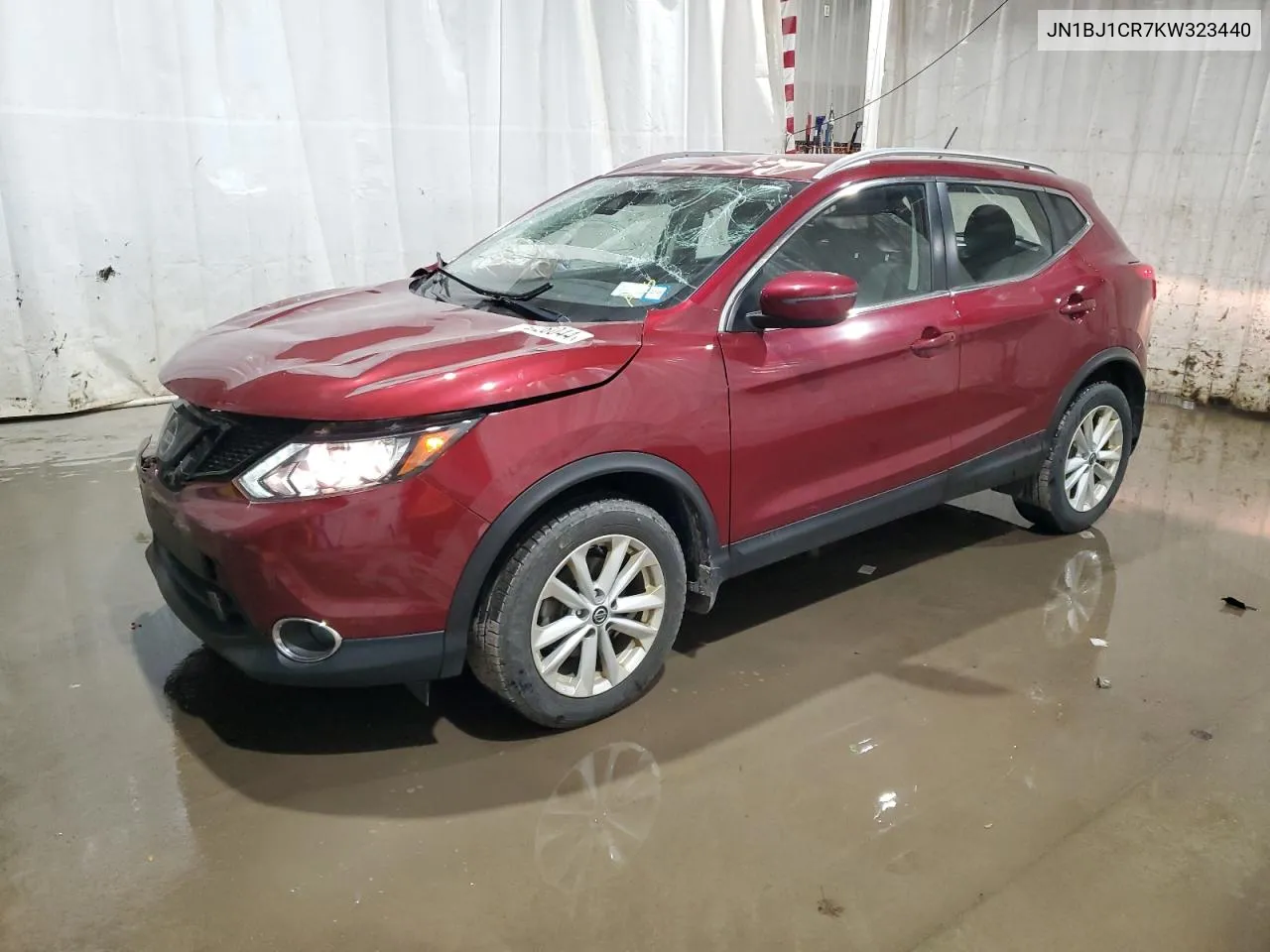 2019 Nissan Rogue Sport S VIN: JN1BJ1CR7KW323440 Lot: 81528044