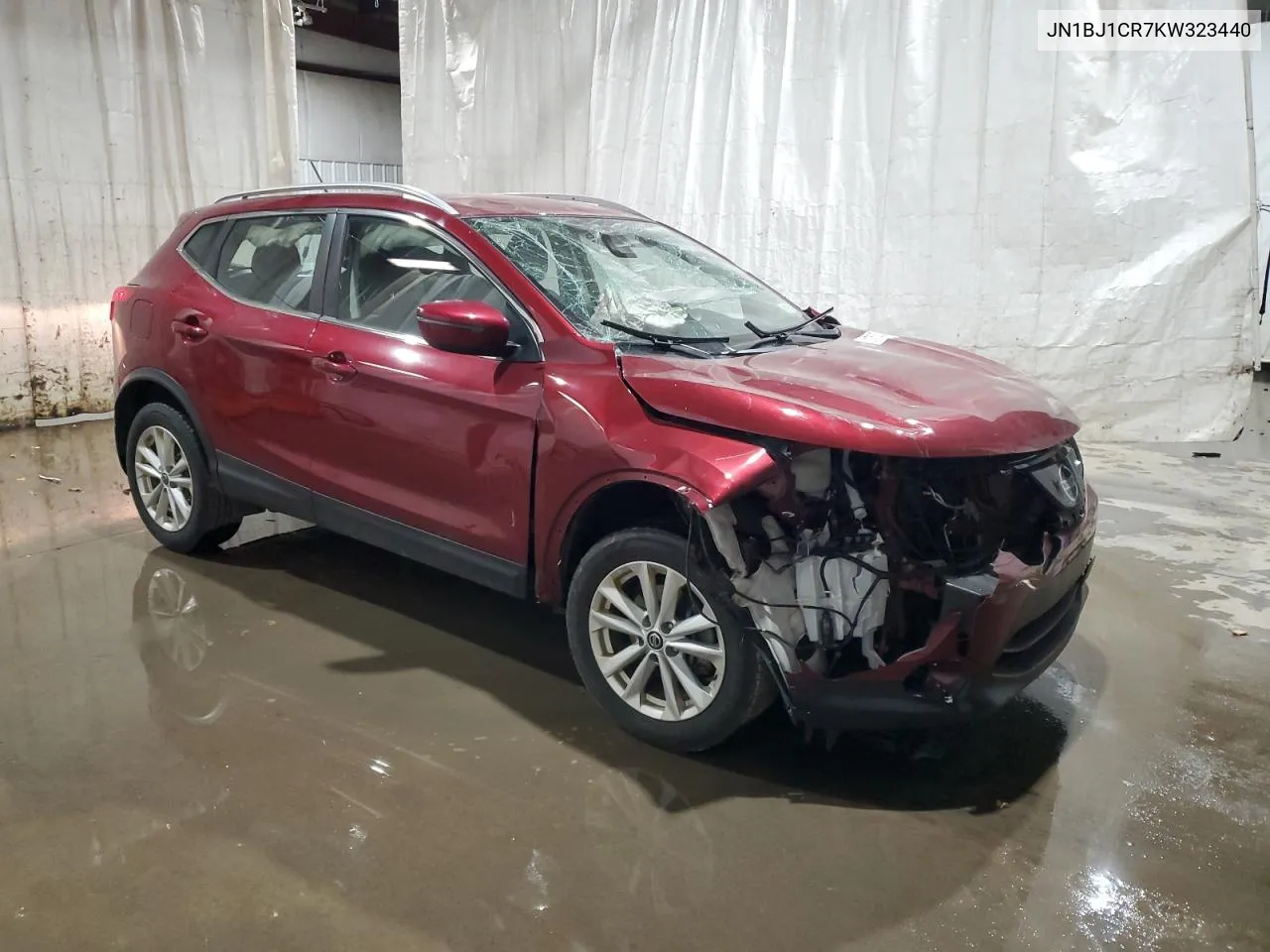 2019 Nissan Rogue Sport S VIN: JN1BJ1CR7KW323440 Lot: 81528044