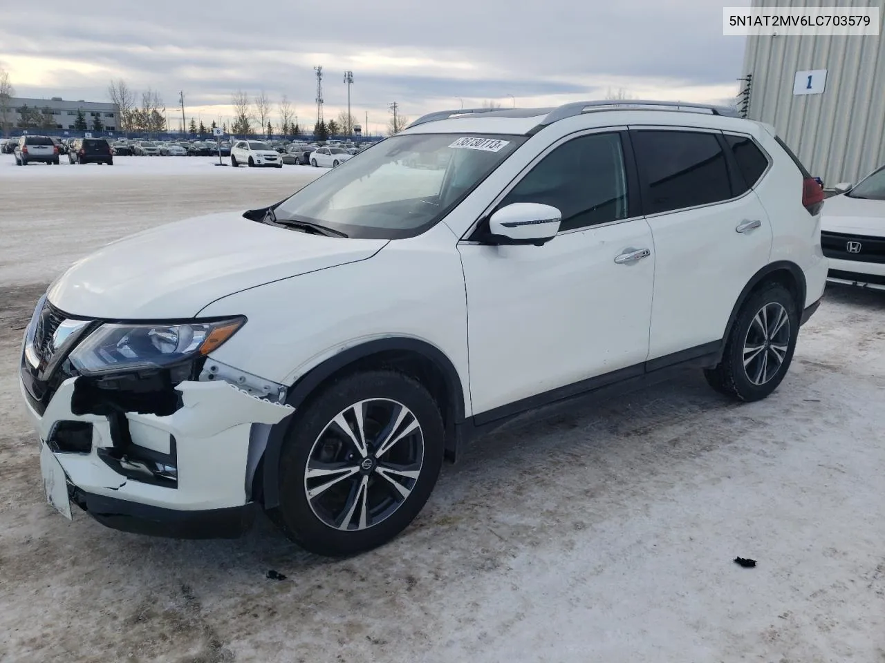 2020 Nissan Rogue S VIN: 5N1AT2MV6LC703579 Lot: 36730113