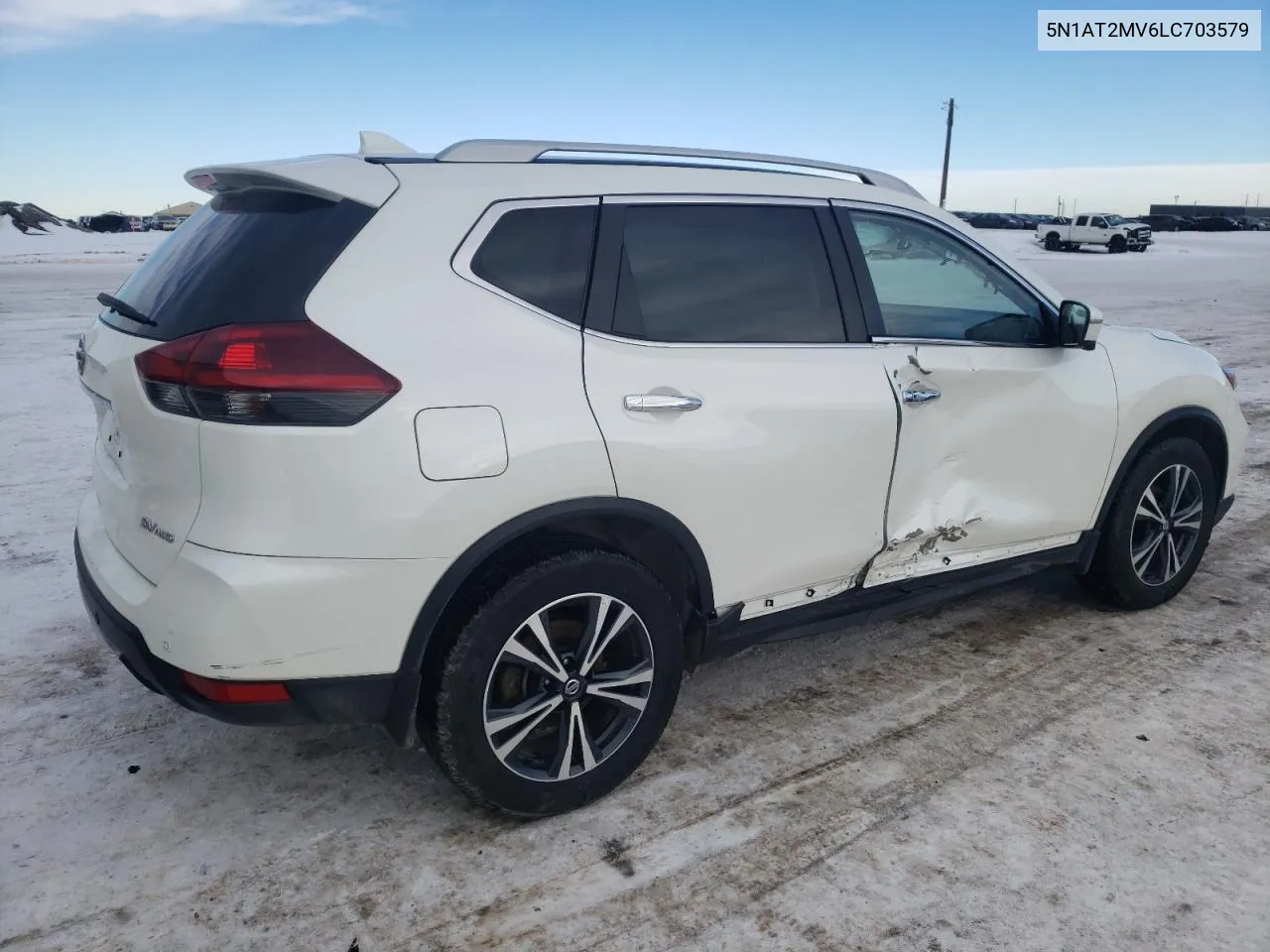 2020 Nissan Rogue S VIN: 5N1AT2MV6LC703579 Lot: 36730113