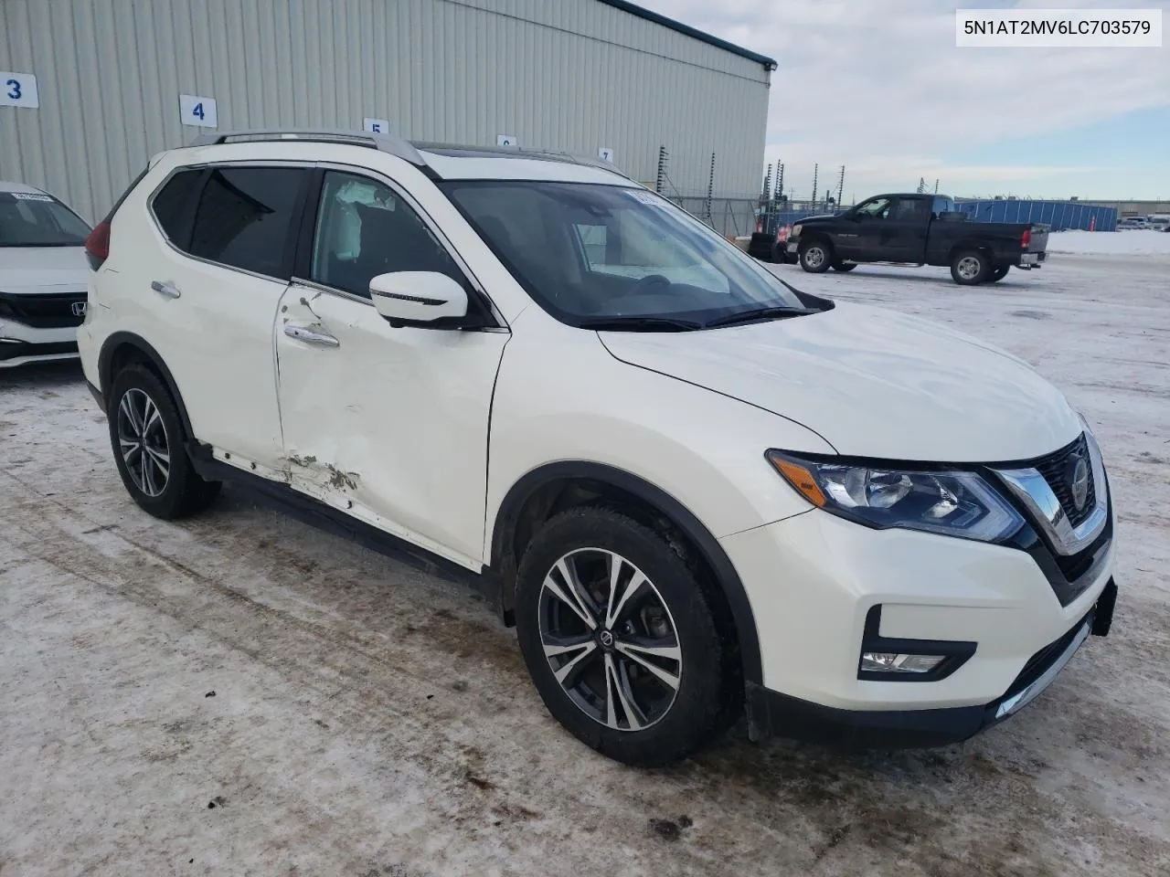 2020 Nissan Rogue S VIN: 5N1AT2MV6LC703579 Lot: 36730113