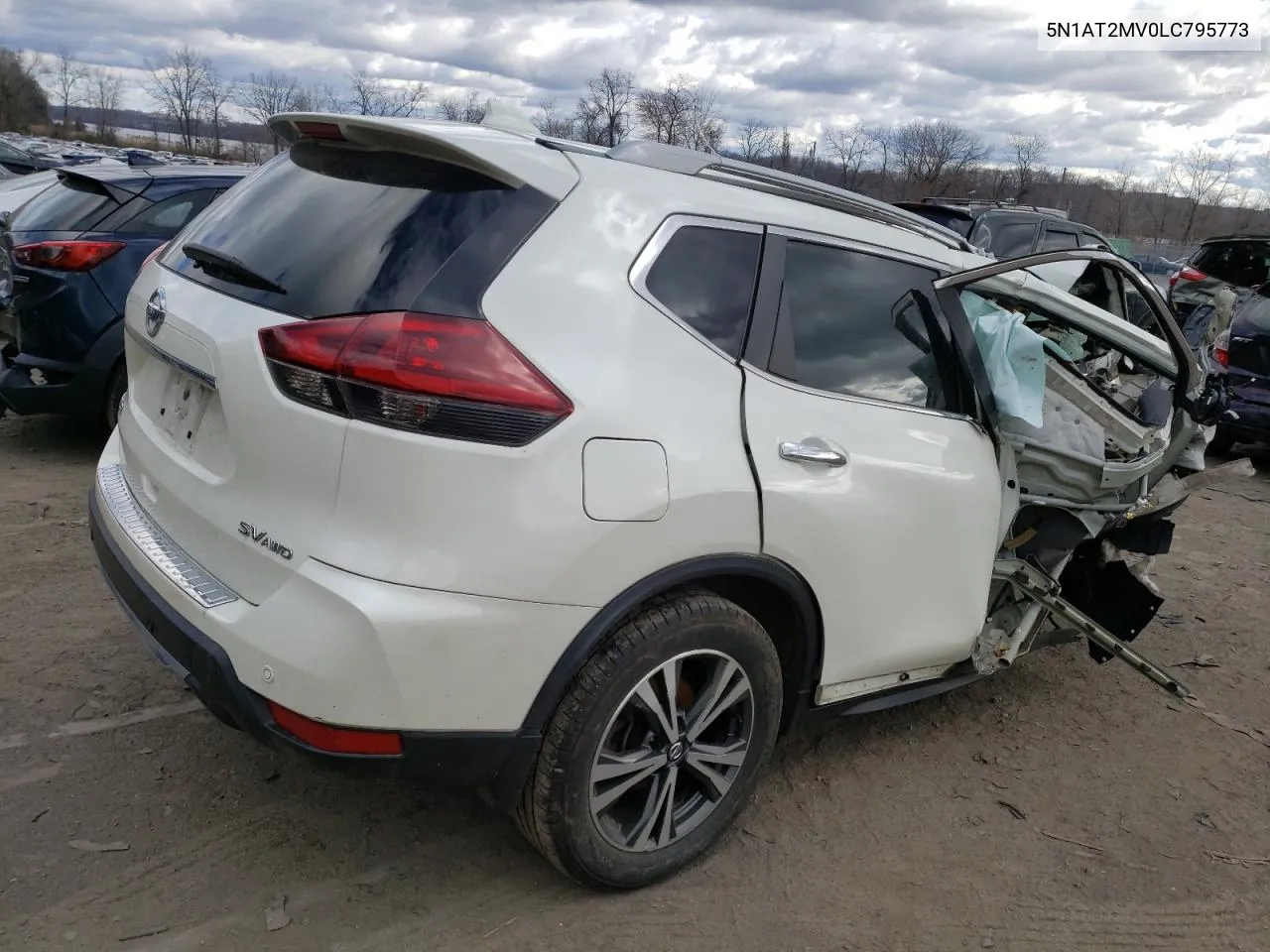 2020 Nissan Rogue S VIN: 5N1AT2MV0LC795773 Lot: 47034274