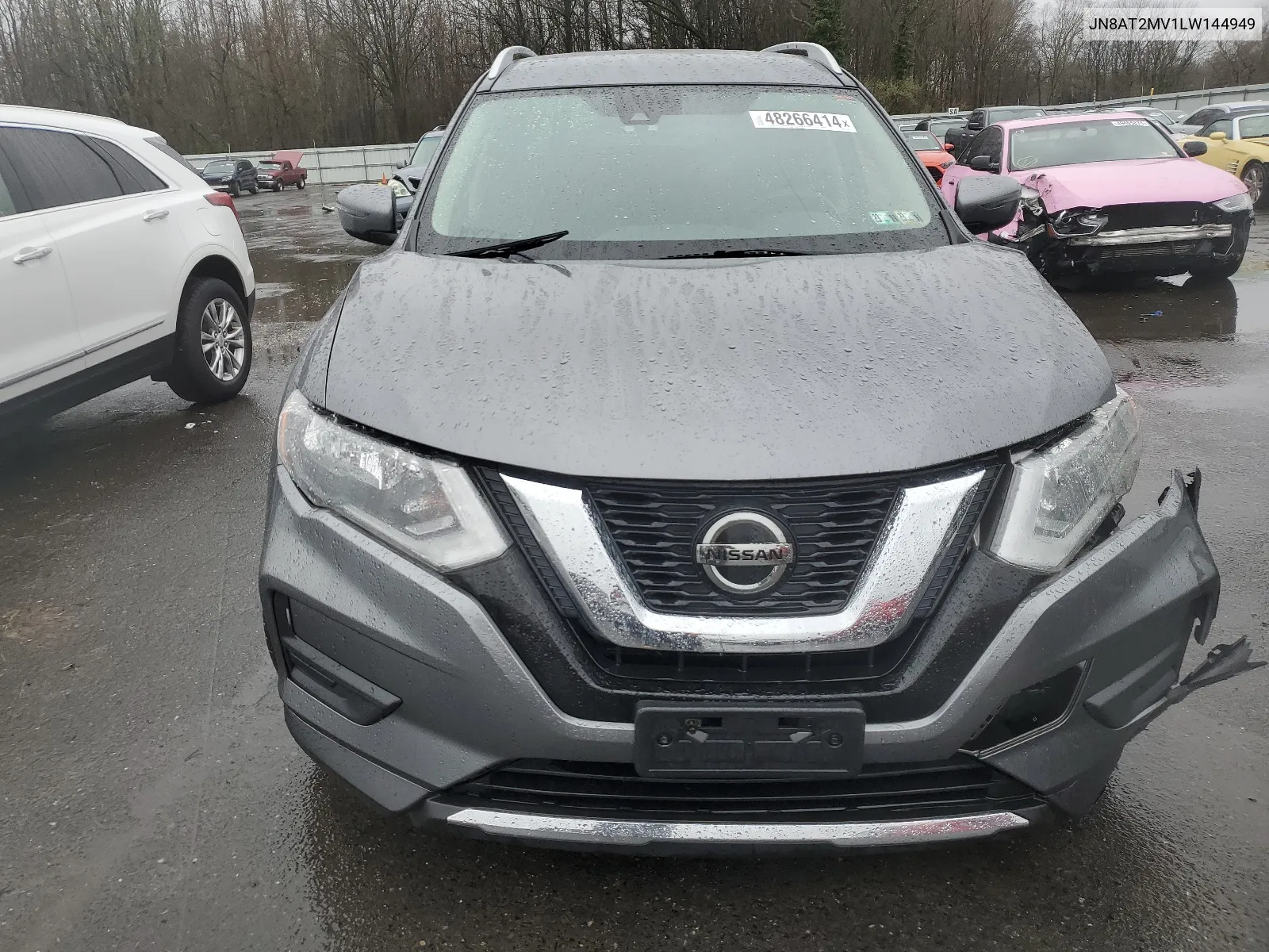 2020 Nissan Rogue S VIN: JN8AT2MV1LW144949 Lot: 48266414