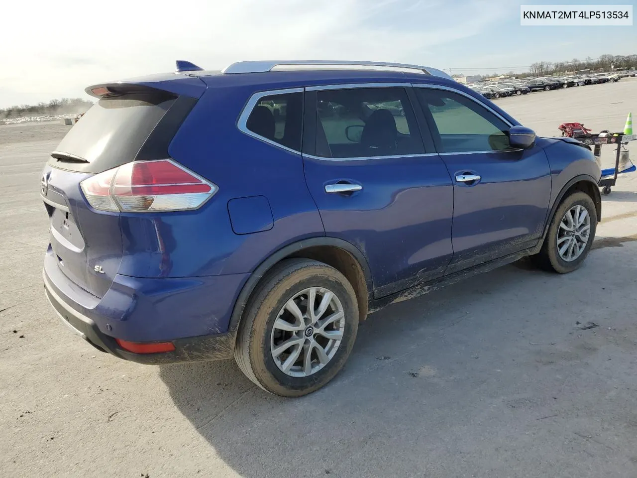 2020 Nissan Rogue S VIN: KNMAT2MT4LP513534 Lot: 50140014