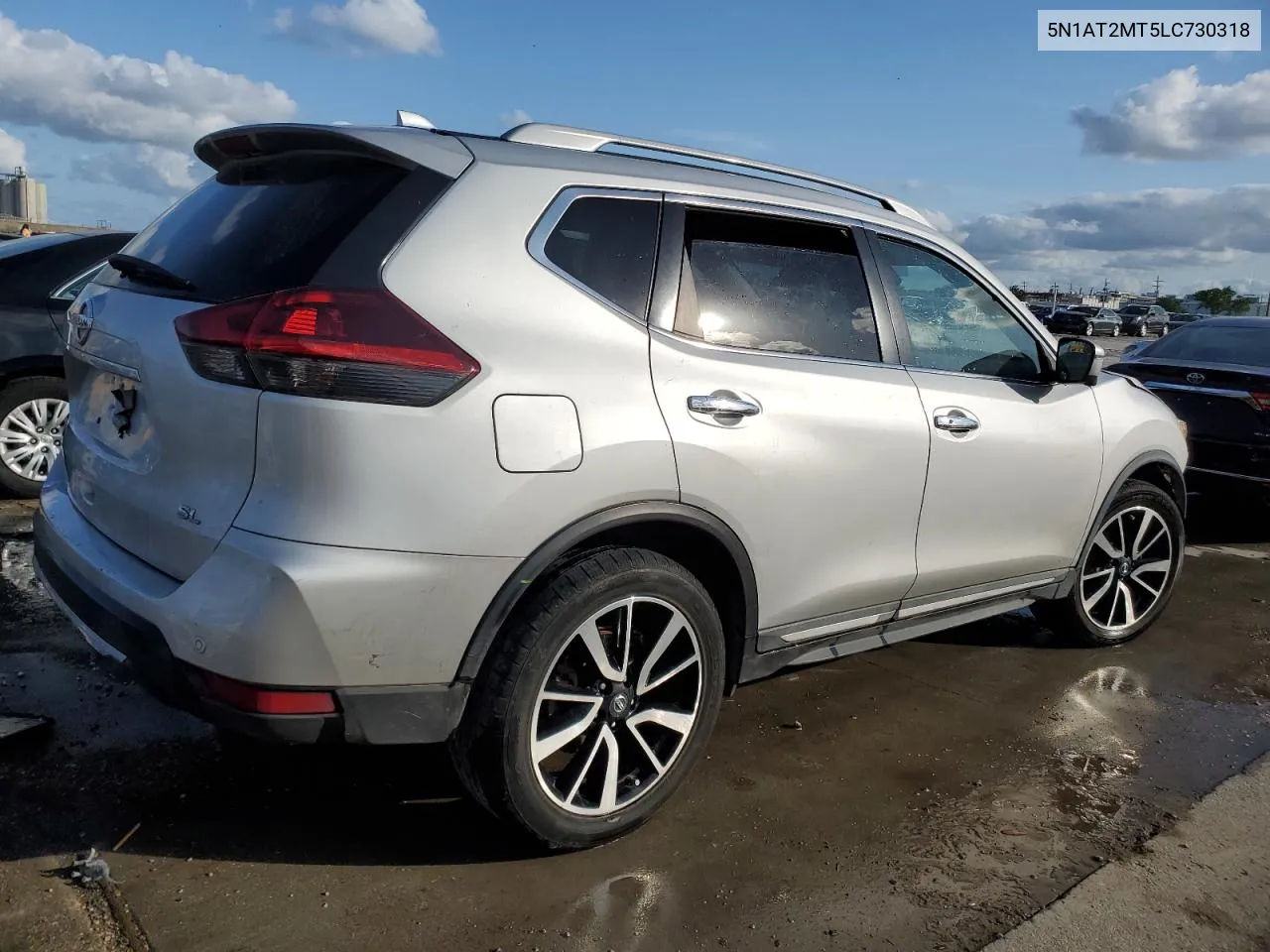 2020 Nissan Rogue S VIN: 5N1AT2MT5LC730318 Lot: 51071504