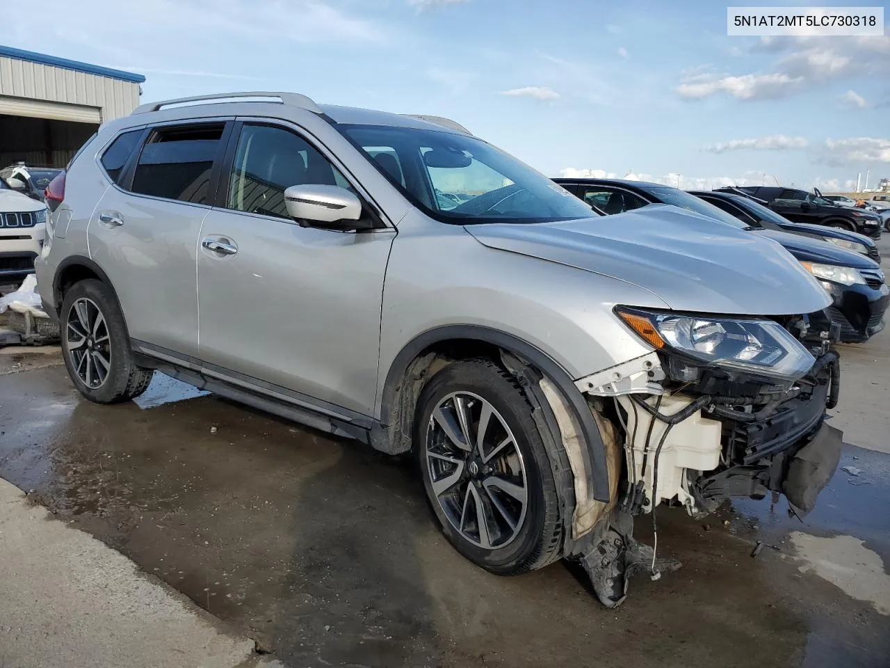 2020 Nissan Rogue S VIN: 5N1AT2MT5LC730318 Lot: 51071504