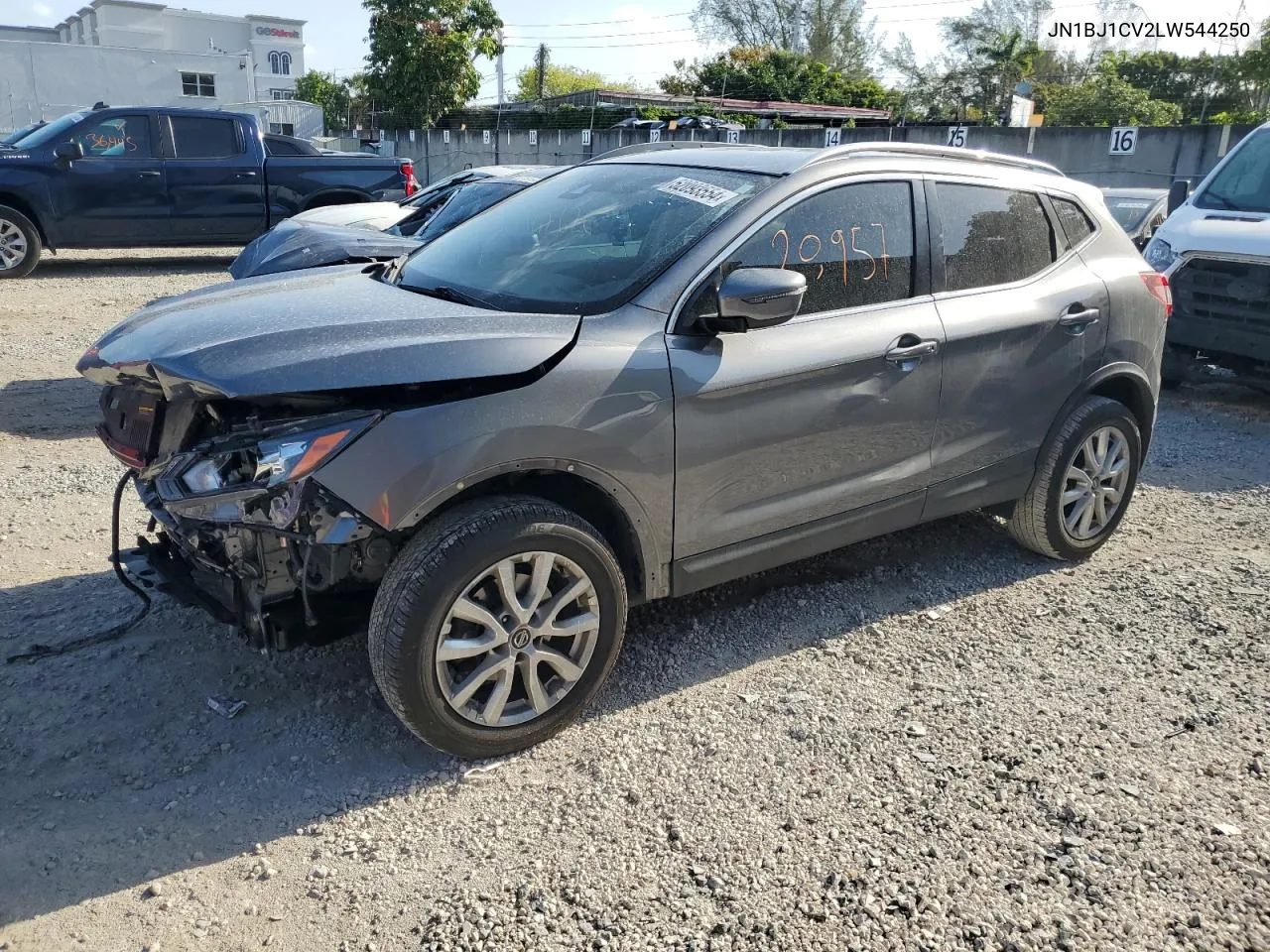 2020 Nissan Rogue Sport S VIN: JN1BJ1CV2LW544250 Lot: 52093554